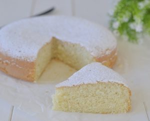 torta di albumi con zucchero
