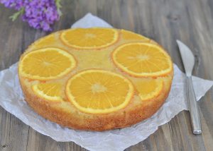torta rovesciata all'arancia