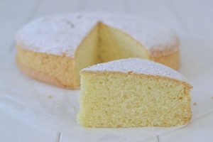 torta con farina di riso soffice