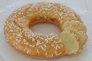 ciambella ferrarese o brazadela sfornata