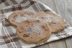 mistocchine con zucchero servite