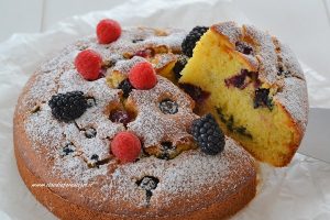 torta ai frutti di bosco
