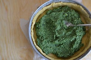 ripieno dell'erbazzone dolce