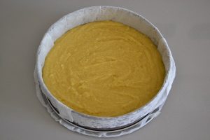 preparazione della torta sinc minut o dei 5 minuti