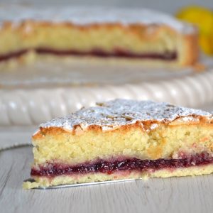 porzione di torta cappuccina modenese