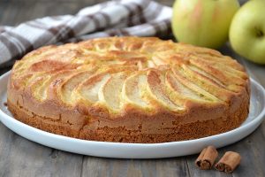 torta di mele con cannella