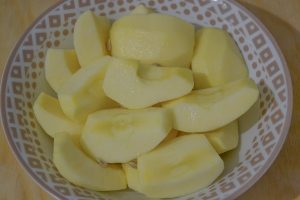 mele per torta di mele cremosa