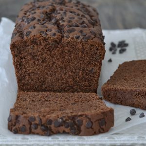 plumcake al cioccolato fondente morbido