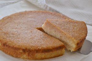 torta di riso bolognese sfornata