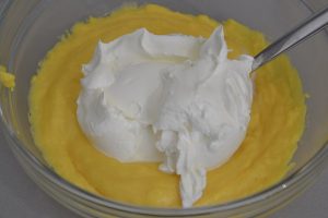 crema e mascarpone per tronchetto di natale