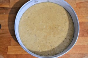 torta alle nocciole da infornare