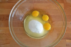 ricetta della torta variegata all'arancia e cioccolato