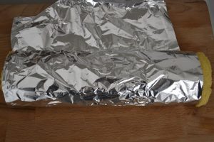 tronchetto di natale arrotolato