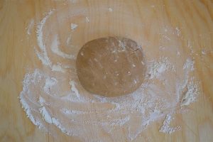 impasto dei biscotti alle castagne