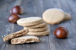 biscotti alle castagne sfornati
