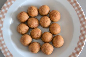 palline tartufi di pandoro