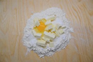 pasta frolla per crostata con crema all'arancia