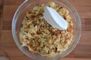 preparazione dei tartufi di pandoro