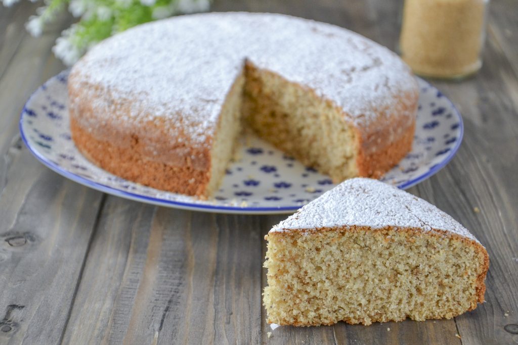 torta di grano saraceno con zucchero