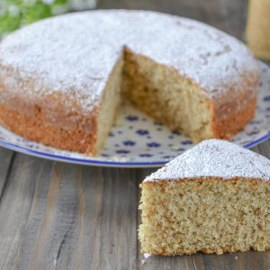 torta di grano saraceno con zucchero