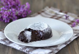 tortino al cioccolato dal cuore morbido