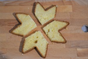 preparazione dello zuccotto di pandoro