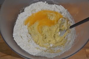 impasto della torta al mandarino