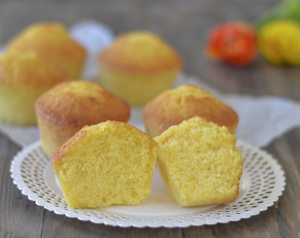 muffin all'arancia soffici