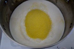 preparazione del migliaccio