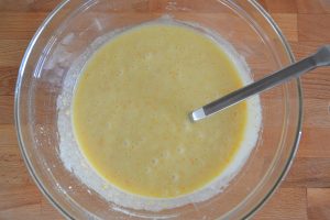 procedimento dei muffin all'arancia