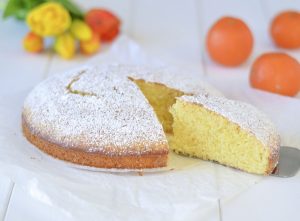 torta al mandarino con zucchero