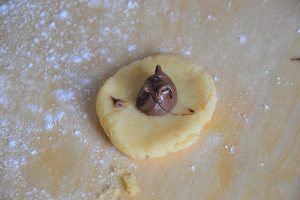 ripieno dei biscotti alle nocciole