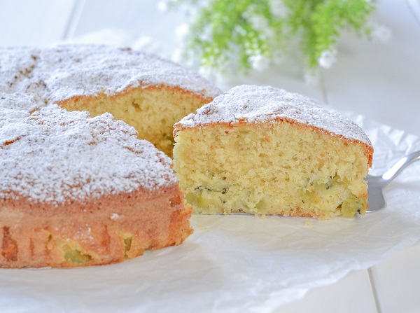 torta di kiwi con zucchero