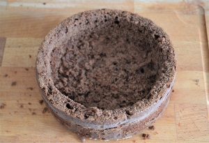 torta mimosa al cioccolato da rimpire