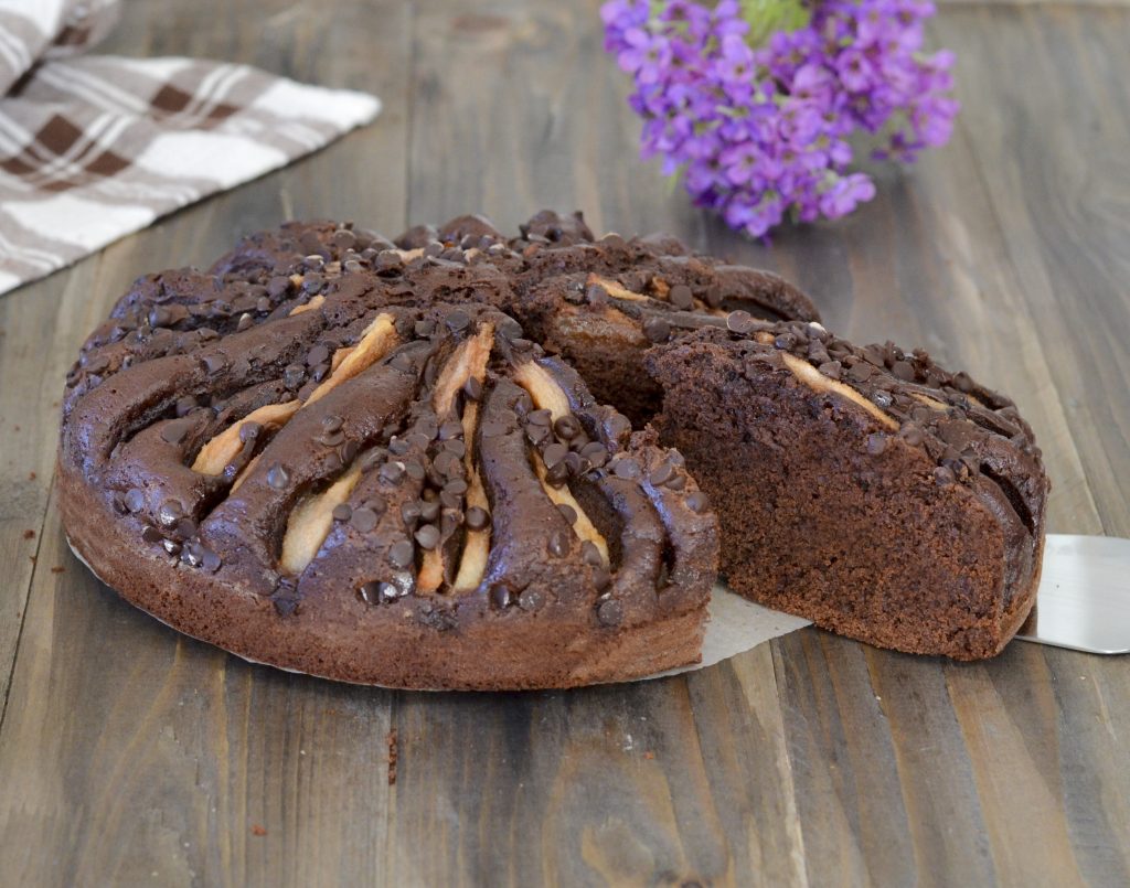 torta pere e cioccolato