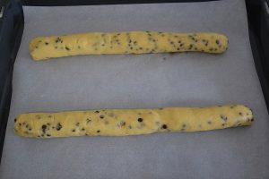 filoncini per i cantucci al cioccolato