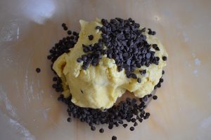 impasto per cantucci al cioccolato