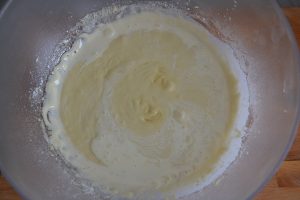 panna nell'impasto per torta pere e noci