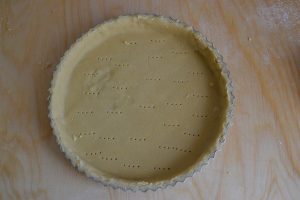 base per crostata ricotta e fragole