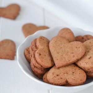 biscotti integrali senza burro sfornati