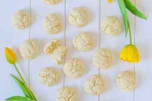 biscotti alle mandorle morbidi sfornati