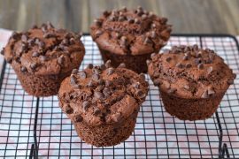 muffin al cioccolato soffici