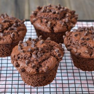 muffin al cioccolato soffici