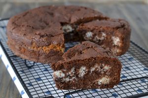 torta cioccolato e cocco cremosa