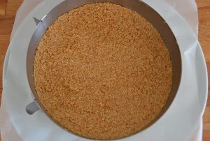 base per cheesecake alle ciliegie