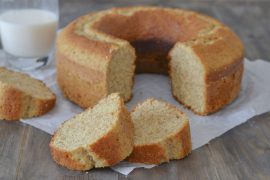 ciambellone integrale sfornato