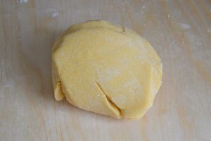 impasto per biscotti con farina di mais