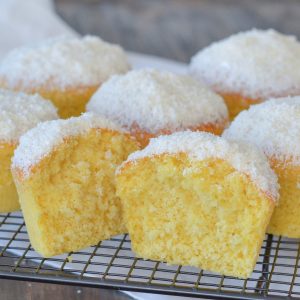 muffin al cocco sfornati