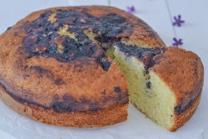 torta ai mirtilli sfornata