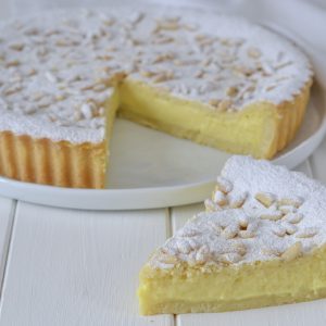 torta della nonna coi pinoli